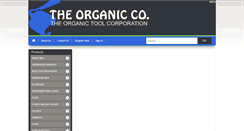 Desktop Screenshot of organictool.com